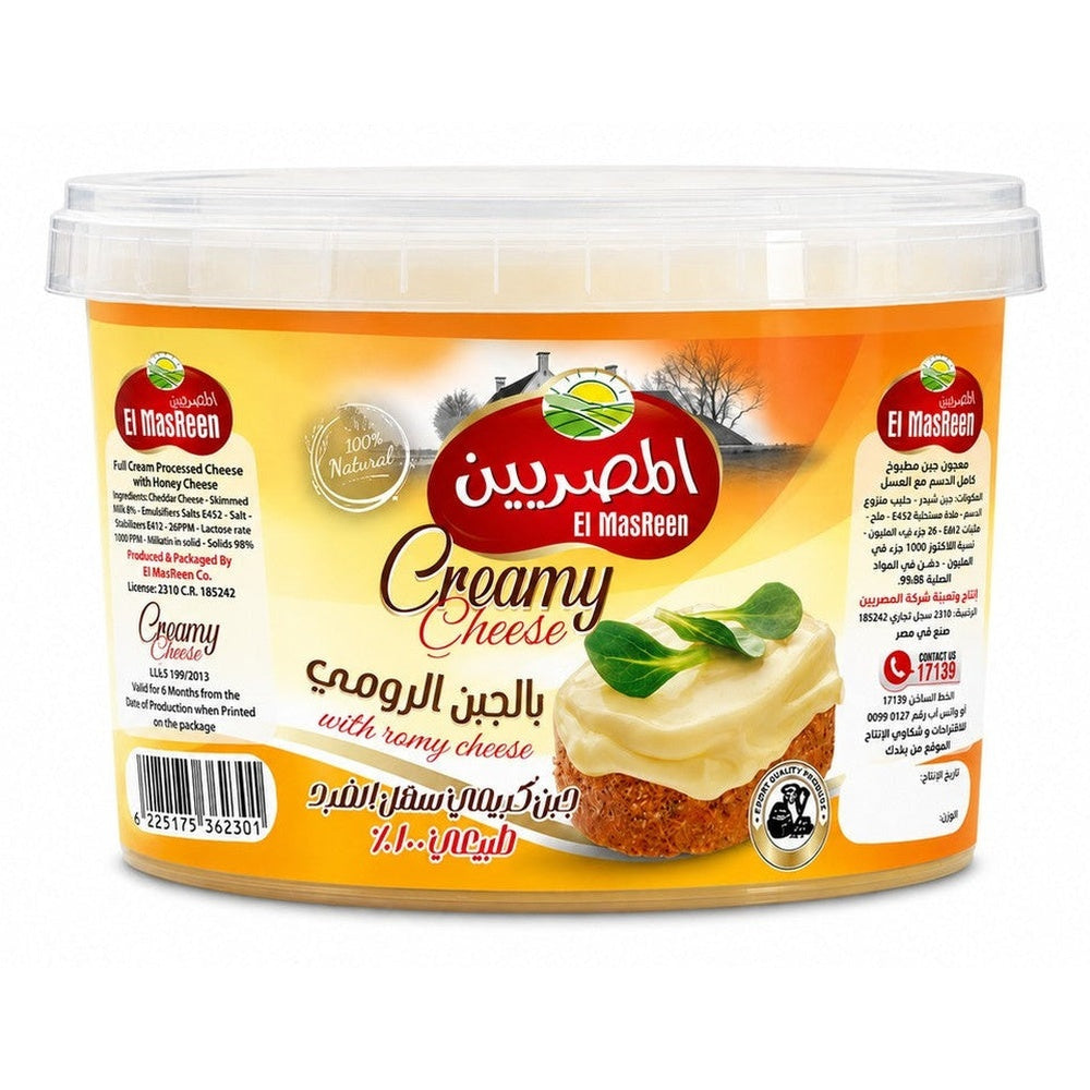 جبنة كريمي طبيعي رومي 500 جم