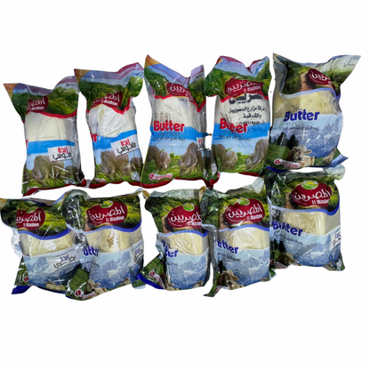 كرتونة زبدة المصريين 6 ك بقري + 4 ك جاموسي